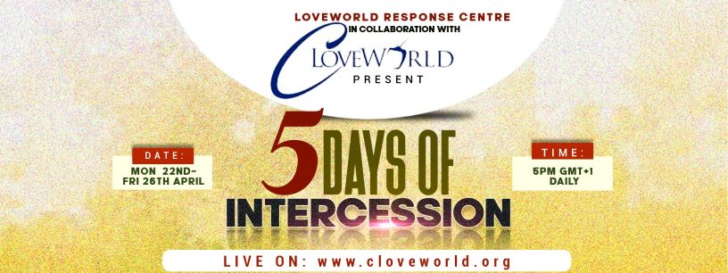5 DAYS OF INTERCESSION