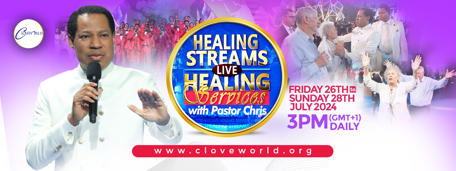 HEALING STREAMS LIVE WITH PASTOR CHRIS