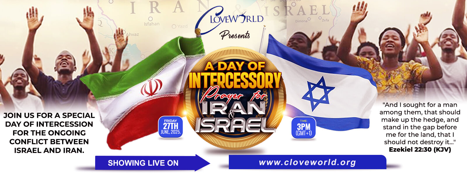 Prayer for Isreal and Iran